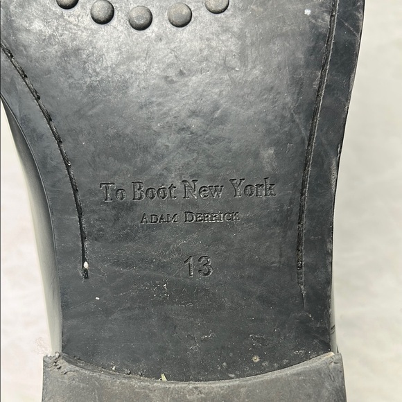 To Boot New York Black Leather Oxfords Sleek Formal Design | 13 main image 6
